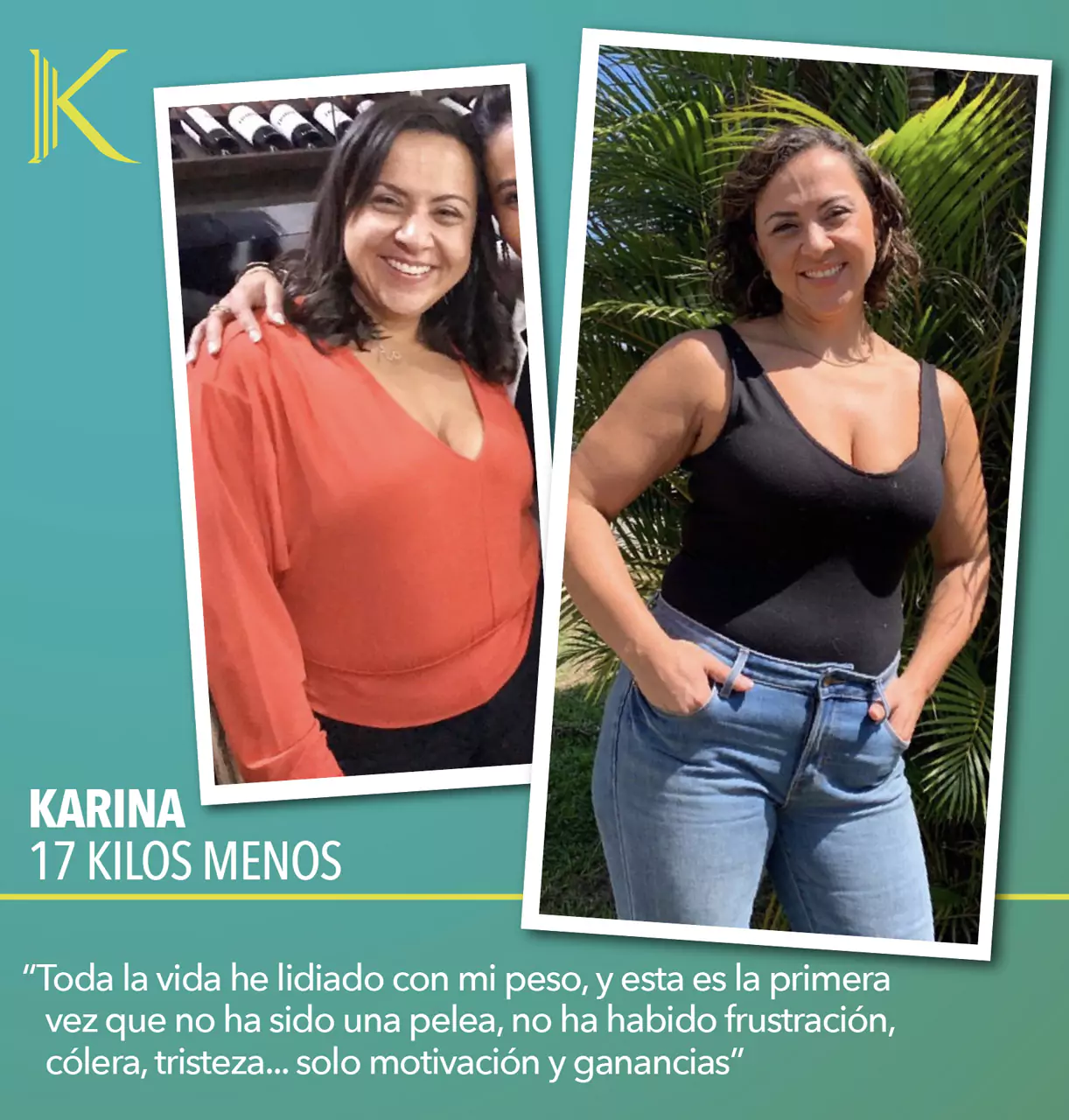 17 Kilos menos